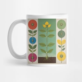 Abstract Botanical Series Two Mug